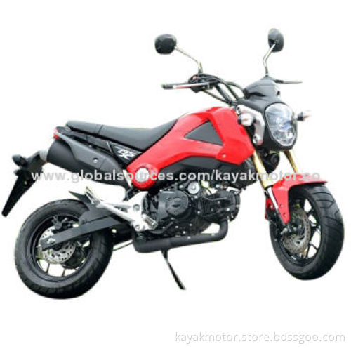 MSX125 Monkey Sports Motorbike with 125cc Engine, Electric Start, Alloy Wheel and Disc BrakesNew